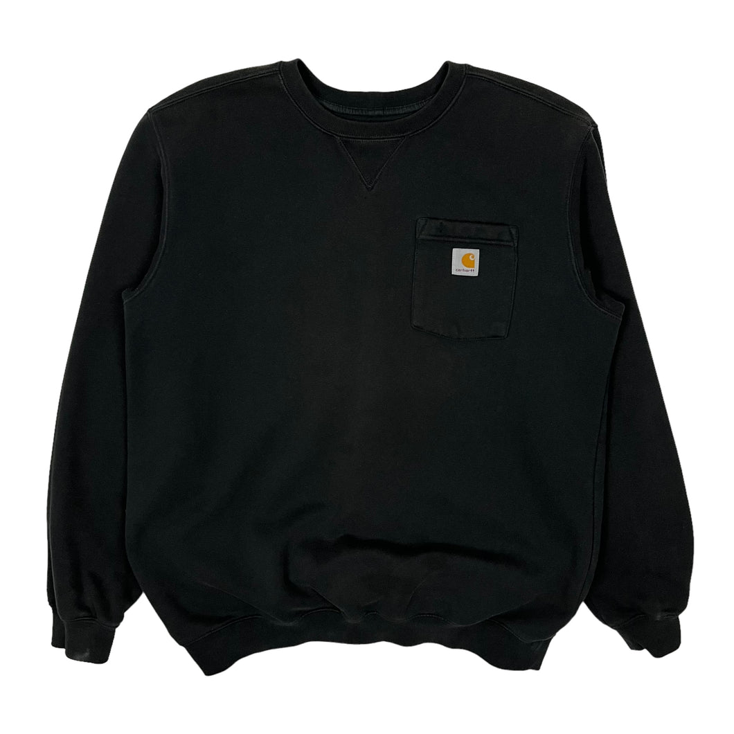 Carhartt Pocket Crewneck Sweatshirt - Size XXL