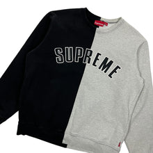 Load image into Gallery viewer, Supreme Split Crewneck Sweatshirt - Size L/XL
