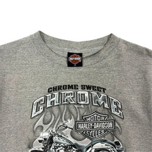 Load image into Gallery viewer, 2004 Harley-Davidson Chrome Sweet Chrome USA Made Tee - Size M
