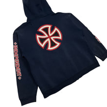 Load image into Gallery viewer, Independent Truck Co. USA Made Zip Up Skate Hoodie - Size L
