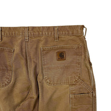 Load image into Gallery viewer, 2002 Carhartt Flannel Lined Canvas Work Pants - Size 36&quot;
