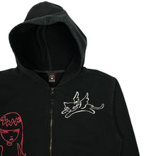 Load image into Gallery viewer, Women&#39;s Emily The Strange Zip Up Hoodie - Size M
