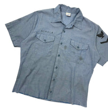 Load image into Gallery viewer, US Navy Raw Hem Deck Shirt - Size M/L
