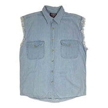 Load image into Gallery viewer, 2002 Sturgis Cut Off Denim Shirt - Size XL
