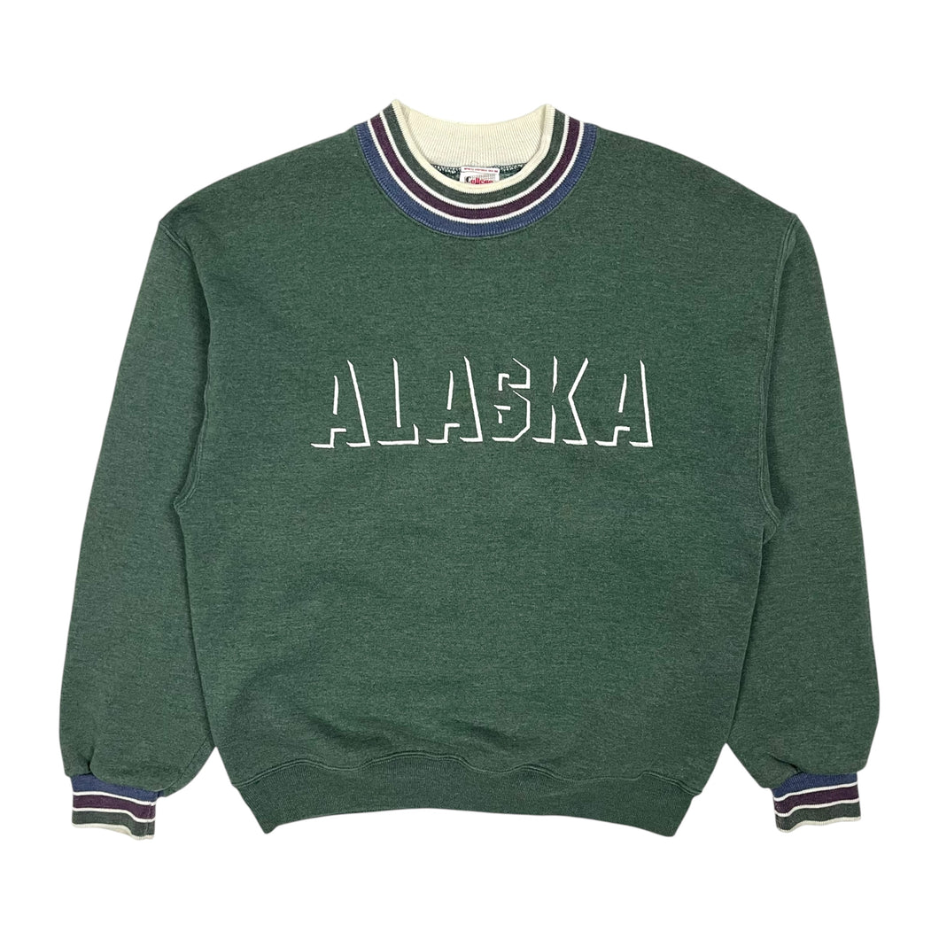 Alaska Ringer Crewneck Sweatshirt - Size M/L