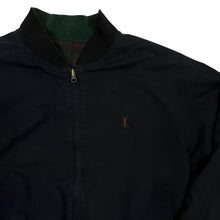 Load image into Gallery viewer, Yves Saint Laurent Pour Homme Reversible Plaid Bomber Jacket - Size M/L
