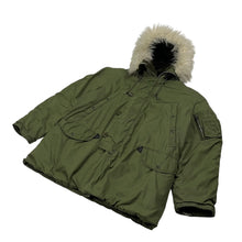 Load image into Gallery viewer, 1995 US Army Type N-3B Extreme Cold Weather Schott Bros Parka - Size L
