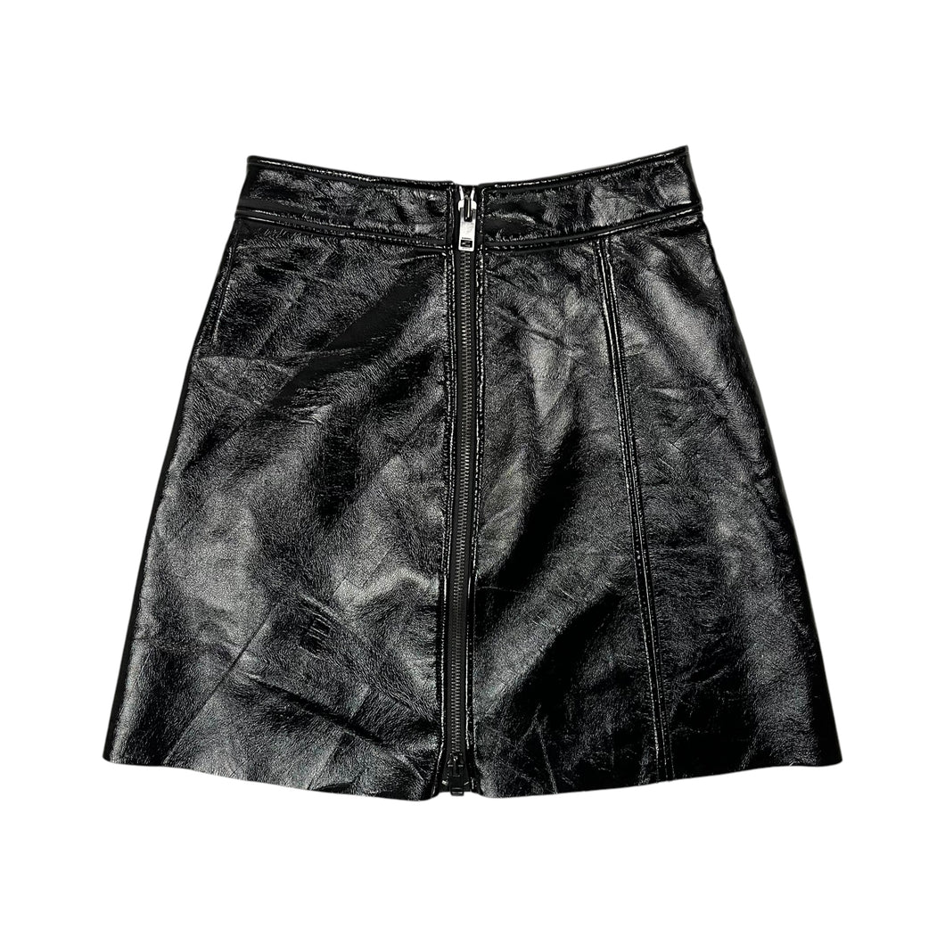 Women's Diesel Faux Leather Skirt - Size S