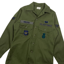 Load image into Gallery viewer, 1985 US Air Force OG-507 Utility Shirt - Size L/XL
