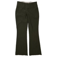 Load image into Gallery viewer, Women&#39;s Tonal Pinstripe Flared Pants - Size M
