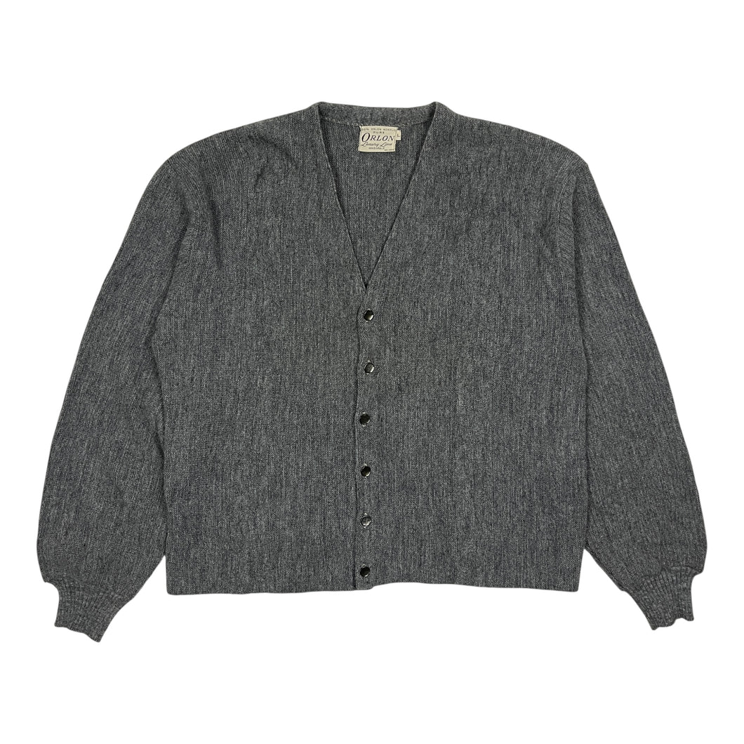 Orlon Cropped Knit Cardigan - Size L