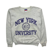 Load image into Gallery viewer, New York University Champion Crewneck Sweatshirt - Size M

