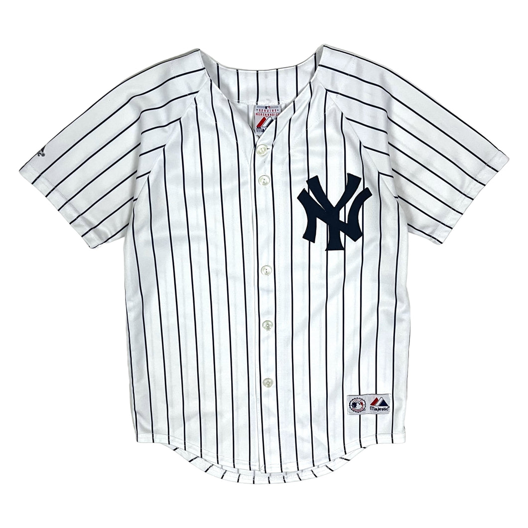 New York Yankees Majestic Blank Baseball Jersey - Size S