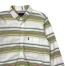 Load image into Gallery viewer, Polo By Ralph Lauren Stripped Long Sleeve Button Down Shirt - XL
