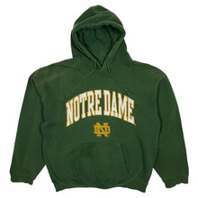 Load image into Gallery viewer, Notre Dame Embroidered Pull Over Hoodie - Size XL
