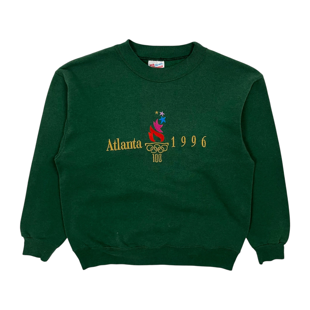 1996 Atlanta 100TH Olympic Games Crewneck Sweatshirt - Size M