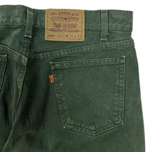 Load image into Gallery viewer, 1996 Levi’s 555 Orange Tab Denim Jeans - Size 34”
