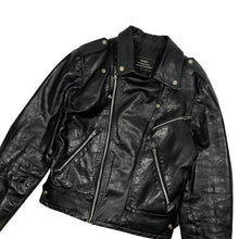 Load image into Gallery viewer, Sears Leather Biker Jacket - Size M
