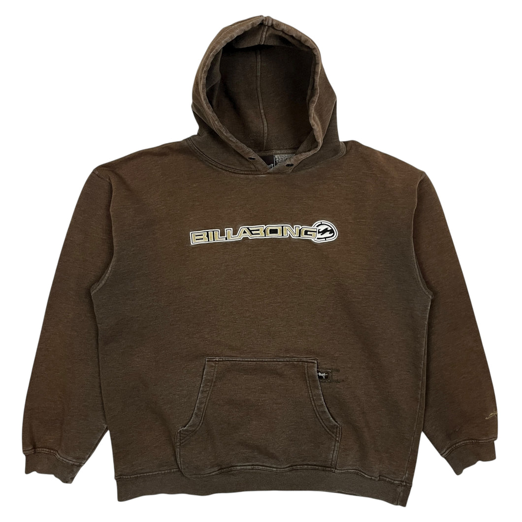 Sunbaked Billabong Spellout Hoodie - Size XL
