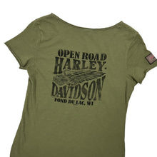 Load image into Gallery viewer, Women&#39;s Harley-Davidson Army Inspired Tee - Size L
