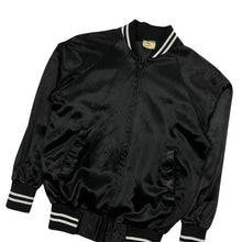 Load image into Gallery viewer, Live to Ride Ride to Live Satin Bomber Jacket - Size S/M
