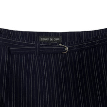 Load image into Gallery viewer, Women's Esprit Pin-stripe Belted Skirt - Size XS
