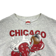 Load image into Gallery viewer, Chicago Bulls Nutmeg Mascot USA Made Crewneck Sweatshirt - Size XL
