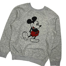 Load image into Gallery viewer, Disney&#39;s Mickey Mouse Raglan Crewneck Sweatshirt - Size S/M
