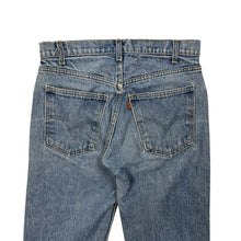 Load image into Gallery viewer, Levi&#39;s 505 USA Made Orange Tab Denim Jeans - Size 30&quot;
