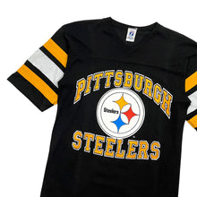 Load image into Gallery viewer, Logo 7 Pittsburgh Steelers Jersey Tee- Size L
