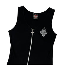 Load image into Gallery viewer, Women&#39;s Harley-Davidson Front Zip Tank - Size L
