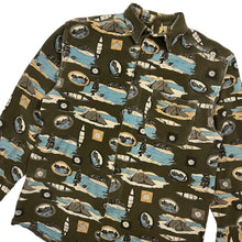 Load image into Gallery viewer, Muskoka Lakes Themed Flannel Shirt - Size XL
