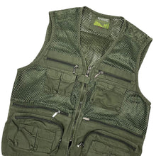 Load image into Gallery viewer, Mesh Tactical Safari Vest - Size L
