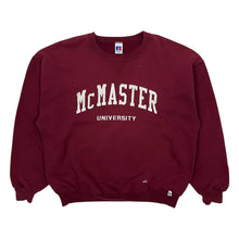 Load image into Gallery viewer, Russell McMaster University Crewneck Sweatshirt - Size XL/XXL
