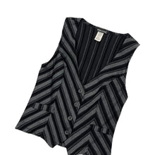 Load image into Gallery viewer, Women's Wet Seal USA Made Striped Vest - Size S
