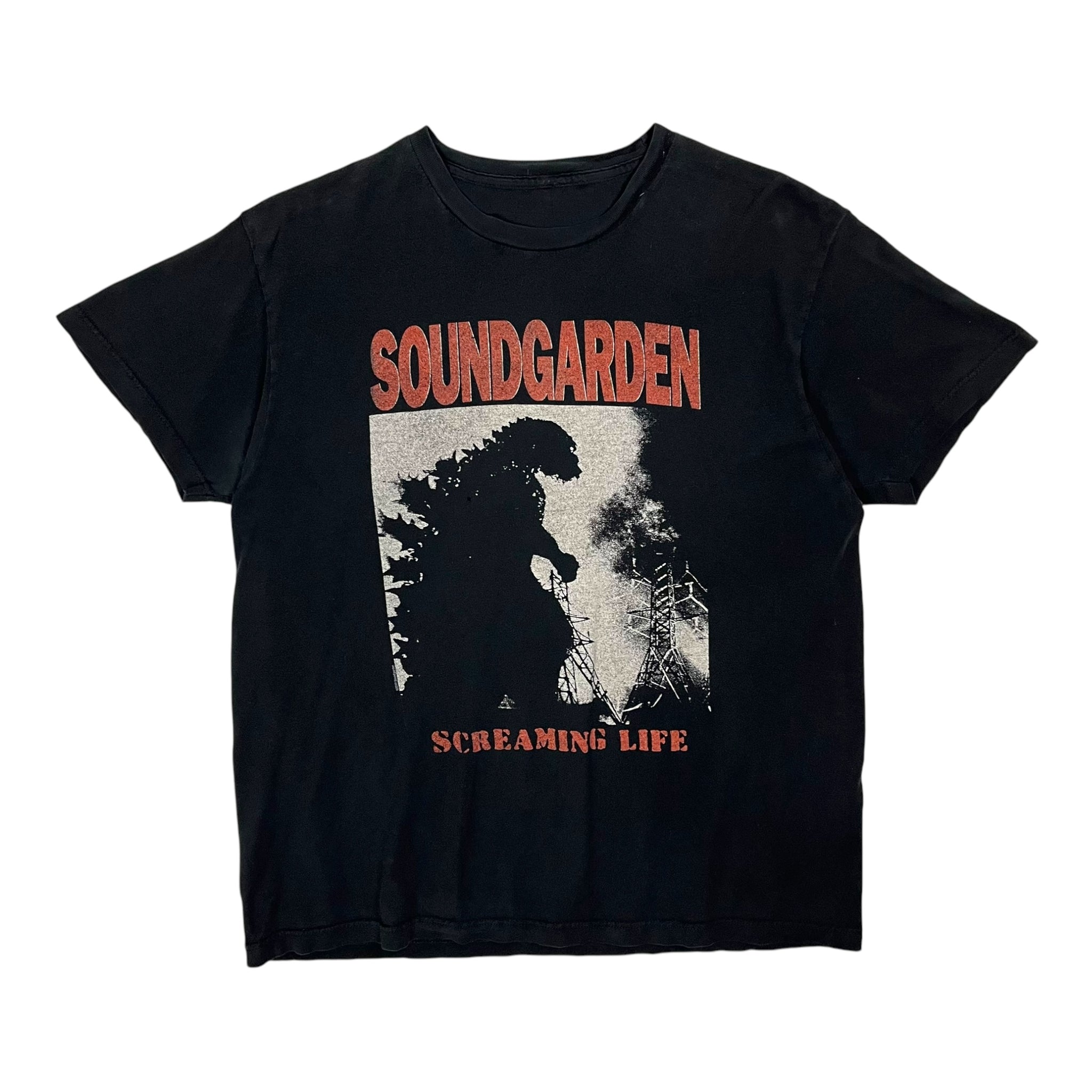 Soundgarden Screaming Life Godzilla Tee - Size L – Snafu Studios
