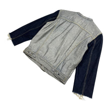 Load image into Gallery viewer, Women&#39;s Distressed Acne Studios Two Tone Denim Jacket - Size S/M
