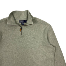Load image into Gallery viewer, Polo By Ralph Lauren Tonal Quarter Zip Pullover Sweatshirt - Size L
