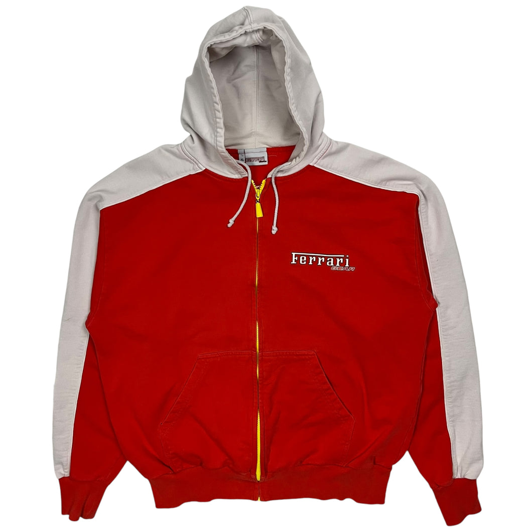 Ferrari Gear Zip Up Hoodie - Size L