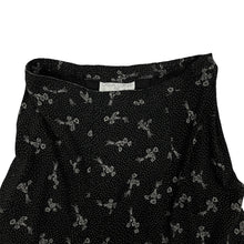 Load image into Gallery viewer, Women's Casual Corner Black Floral Skirt - Size S
