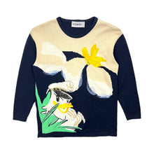 Load image into Gallery viewer, 1992 Iceberg History Disney&#39;s Daffy Duck Knit Sweater - Size L
