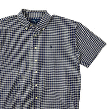 Load image into Gallery viewer, Polo By Ralph Lauren Plaid Short Sleeve Button Down Shirt - L
