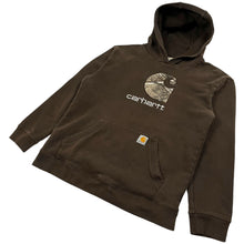 Load image into Gallery viewer, Carhartt Embroidered Real Tree Logo Pullover Hoodie - Size S
