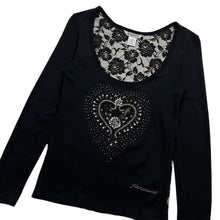 Load image into Gallery viewer, Women&#39;s Parasuco Embellished Mesh-Back Rose Long Sleeve - Size M
