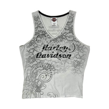 Load image into Gallery viewer, Women&#39;s Harley-Davidson Rhinestone Embellished Lace Tank - Size XL
