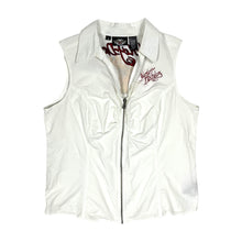 Load image into Gallery viewer, Women&#39;s Harley-Davidson Embroidered Rhinestone Flame Riding Vest - Size XL
