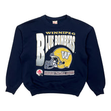 Load image into Gallery viewer, 1994 Winnipeg Blue Bombers CFL Crewneck Sweatshirt - Size M/L
