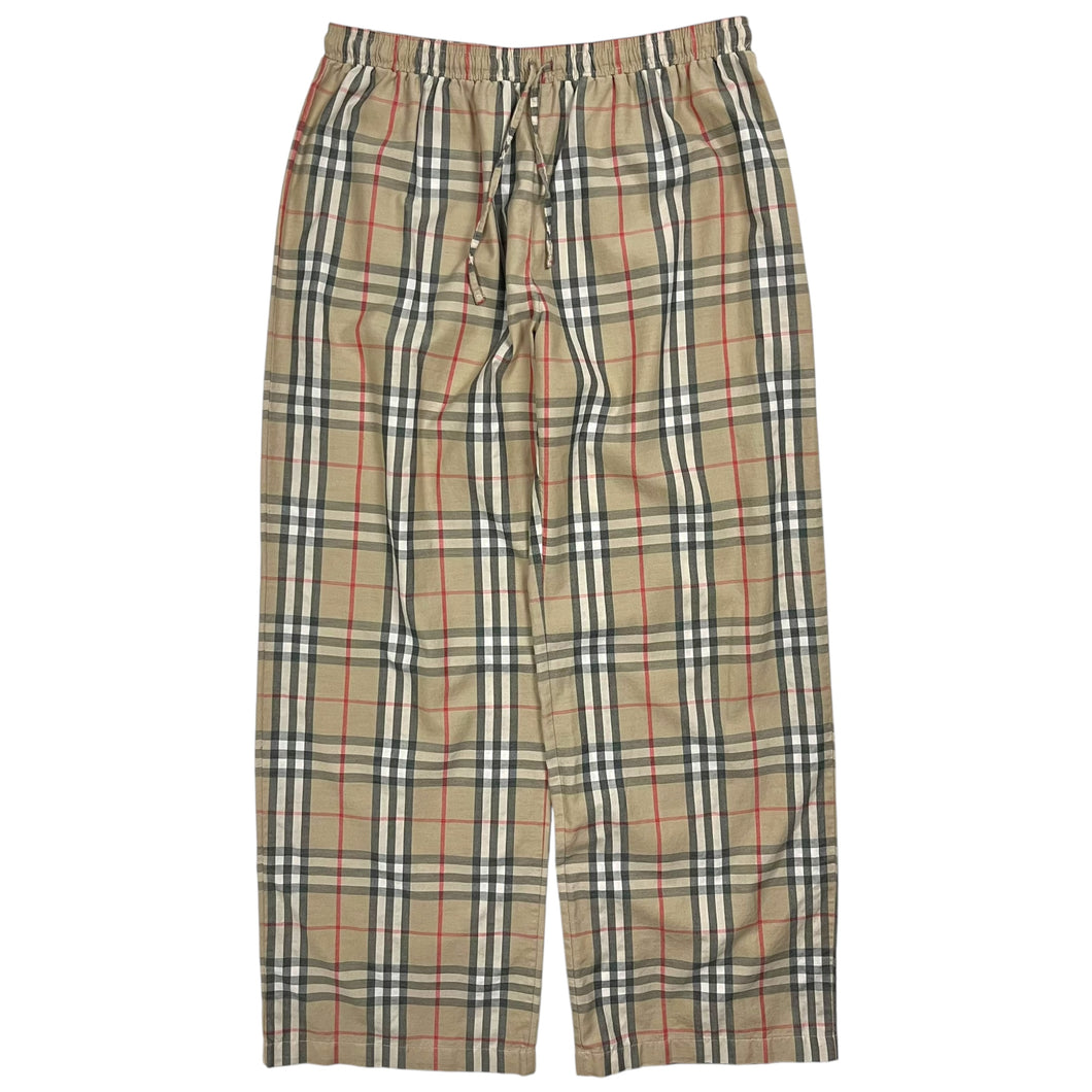 Burberry London Nova Check Lounge Pants - Size M