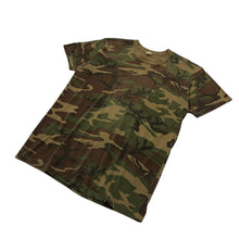 Load image into Gallery viewer, US Army Woodland Camo Pocket Tee - Size L
