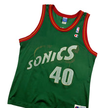 Load image into Gallery viewer, Champion Seattle Sonics Kemp 40 Basketball Jersey - Size L
